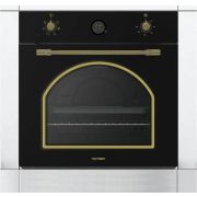 Духовой шкаф NORDEN NRD 6000 BL RUSTIC черный