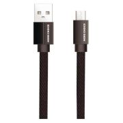 Дата-кабель More choice (4627151194462) K20m USB 2.1A для micro плоский USB - 1м Black