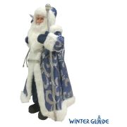 WINTER GLADE Фигурка Дед Мороз 46 см (синий) M0246