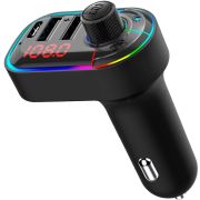 FM-модулятор ACV FMT-128B черный MicroSD BT USB (38762)