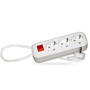 Удлинитель с заземлением+выкл СПУТНИК S-303 1.8М