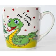 Кружка OLAFF 246-08010 ОТЛИЧНОГО НАСТРОЕНИЯ, 270мл, микс 2 декора 56948