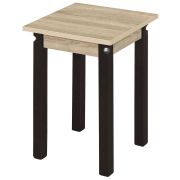 ЭЛЕГИЯ Табурет ПН ЛДСП (Венге (Лак),Дуб Сонома) (1 кор.)