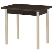 ЭЛЕГИЯ Стол обеденный раскладной ЛДСП ПН (Бесцветный (Лак),Венге) (1 кор.)