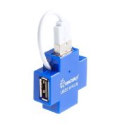 SMARTBUY (SBHA-6900-B) 4 порта синий