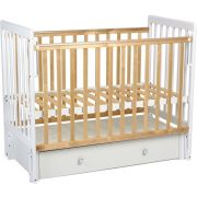 ФЕЯ Кровать детская Фея 328-01 белый-натуральный (1 кор)