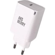 AKSBERRY (6900278610014) T55 PD 45W c кабелем Type C -Type C 60W белый