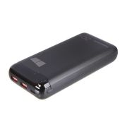 Повербанк MORE CHOICE (4627151197661) PB32S-20 Black 20000mAh