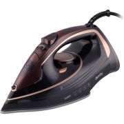 Утюг DOMFY DSC-EI605, 2600Вт, черный/ золотистый