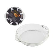 Форма для выпечки MALLONY CAMILLA 1 л, круглая, с ручками, из боросиликатного стек