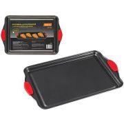 Противень для запекания MALLONY с силиконовыми ручками COTTURA прям, размер: 40*26*1,5 см (107038)