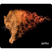Коврик для мыши PERFEO (PF_D0685) «Flames» «Леопард»