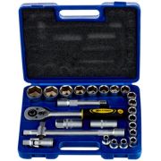 Набор инструментов КАЛИБР слесарно-монтажный 24 предмета «Калибр НСМ-24»