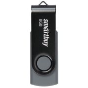 USB-флэш SMARTBUY (SB008GB2TWK) UFD 2.0 008GB Twist Black черный