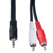 PERFEO (J2001) JACK 3.5 мм - 2XRCA 1 м