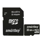 Карта памяти SMARTBUY (SB32GBSDCL10-00LE) MicroSDHC 32GB Class10 LE