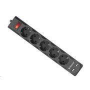 DEFENDER (99753) DFS 753 3 м, 5 розеток
