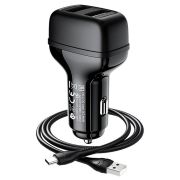 HOCO (6931474727718) Z36 Leader dual port черный