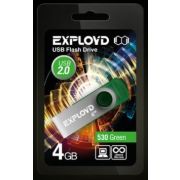 EXPLOYD 4GB 530 зеленый [EX004GB530-G]