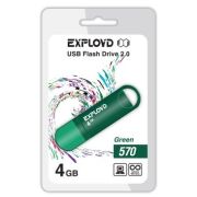 EXPLOYD 4GB 570 зеленый [EX-4GB-570-Green]