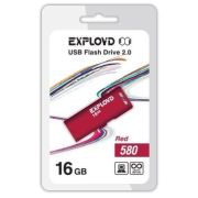 EXPLOYD 16GB 580 красный [EX-16GB-580-Red]
