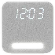 Радиочасы-будильник HARPER HCLK-2060 white gray