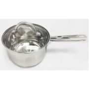 Ковш WEBBER BE-127/2 со стекл.крышкой 2,1л
