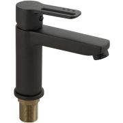 CONSUL 8930 Смеситель для раковины, шаровый, ручка с прорезью, цвет ГРАФИТ