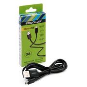ERGOLUX (15093) ELX-CDC01-C02 USB-Micro USB 3А 1,2м Черный