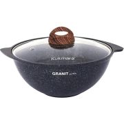 KUKMARA кгг47а а/пр литой 4,5л д/плова стекл/кр Granit ultra blue