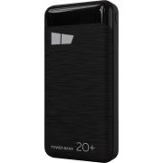 Зарядное устройство MORE CHOICE (4627151193786) PB33-20 Black - 20000mAh 2USB 2.1A