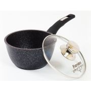 Ковш МЕЧТА 82803 Гранит star 1.7л с несъемной ручкой и стекл. крышкой