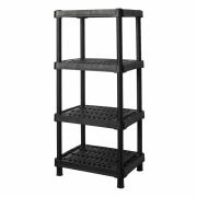 BLOCKER BR3801ЧР EXPERT вентилируемый 60*45 4 полки черный