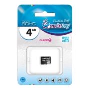 Карта памяти SMARTBUY (SB4GBSDCL4-00) MicroSDHC 4GB Class4