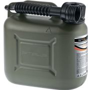 Канистра STELS для ГСМ вертикальная, 10 л., пластиковая, усиленная 53126