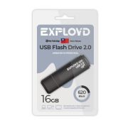 USB флэш-накопитель EXPLOYD EX-16GB-620-Black