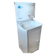 ЧИСТЮЛЯ бак полимерное покр. с ЭВН+мойка пластм. белый