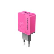 СЗУ MORE CHOICE (4627151191898) NC46i СЗУ 2USB 2.4A для Apple 8-pin - 1м Pink