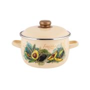 Кастрюля APPETITE эмал сфер Avocado 2,0л