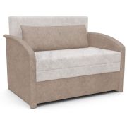 ЭЛЕГИЯ Малыш ДМ 001.02 Диван-Кровать 1000 PLUSH LATTE PLUSH CREAM Категория 4 (1 кор.)