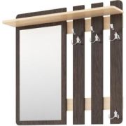 BONMEBEL Виктория 26 Вешалка венге/дуб молочный (1 кор.)