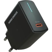 СЗУ MORE CHOICE (4610196409936) NC60 1USB-C 3.0A PD 20W быстрая зарядка Black