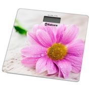 Весы напольные SAKURA SA-5072GW герберы