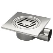 САНАКС 00023 Трап из нержавеющей стали 150х150 горизонтальный (2)