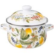 Кастрюля AGNESS 934-581 ФРУКТОВАЯ КОРЗИНА, 2.0л