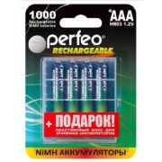 Аккумулятор PERFEO (PF-5036) AAA1000MAH-4BL+BOX