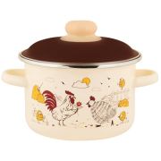 Кастрюля APPETITE 6RD161M Подворье эмал цил 2,0л