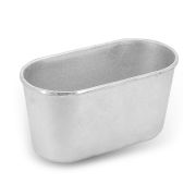 Форма хлебная КУКМОР х701 алюминиевая литая 22,5х12,2х11,5см овальная