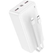 BOROFONE (6941991116469) BJ57B 30000mAh 2USB 2.4A 22,5W+PD 20W , White