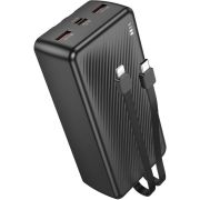 BOROFONE (6941991116476) BJ57B 30000mAh 2USB 2.4A 22,5W+PD 20W , Black